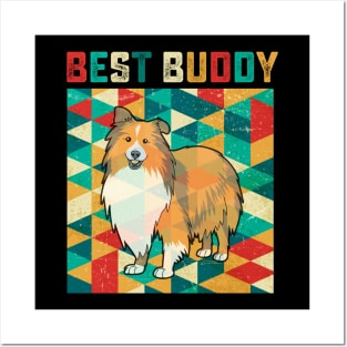 Best Buddy Sheltie Posters and Art